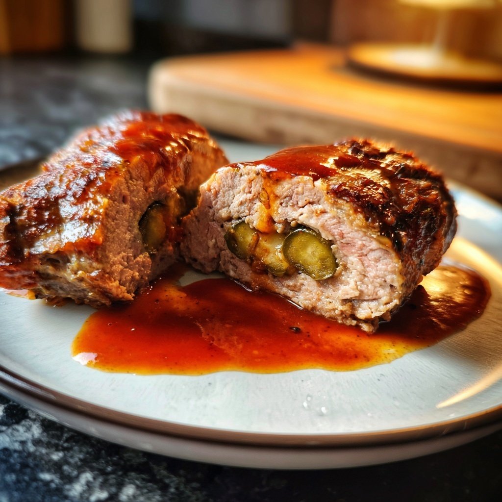 Hausmannskost Rinderrouladen mit Rahmsoße