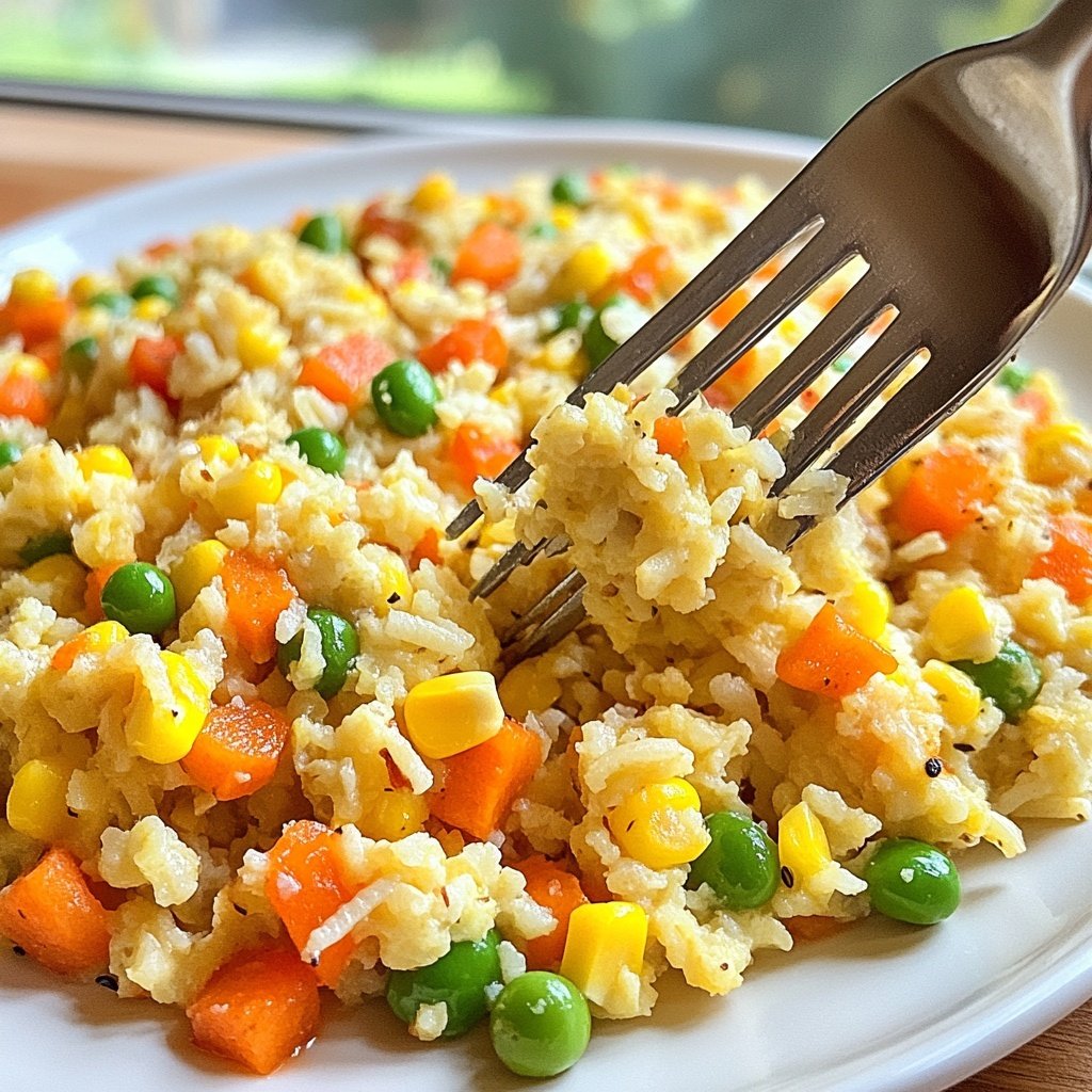 Gebratener Reis mit Gemüse