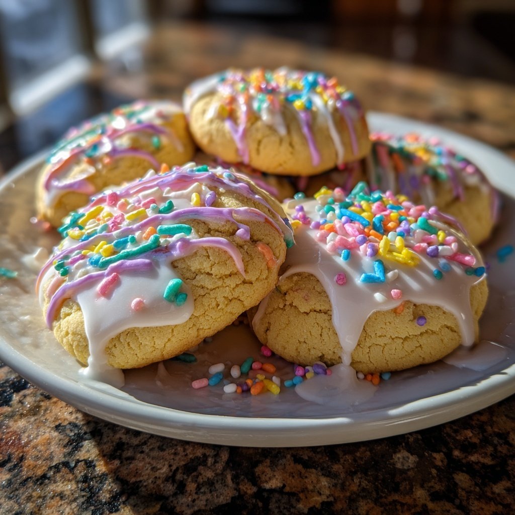 Cookies mit Zuckerguss