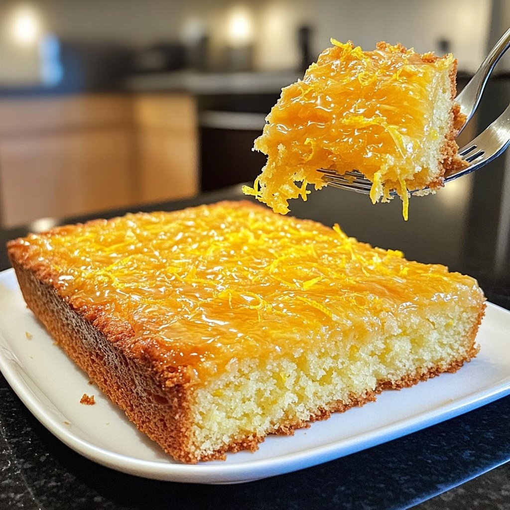 Zitronenkuchen für Kaffeezeit