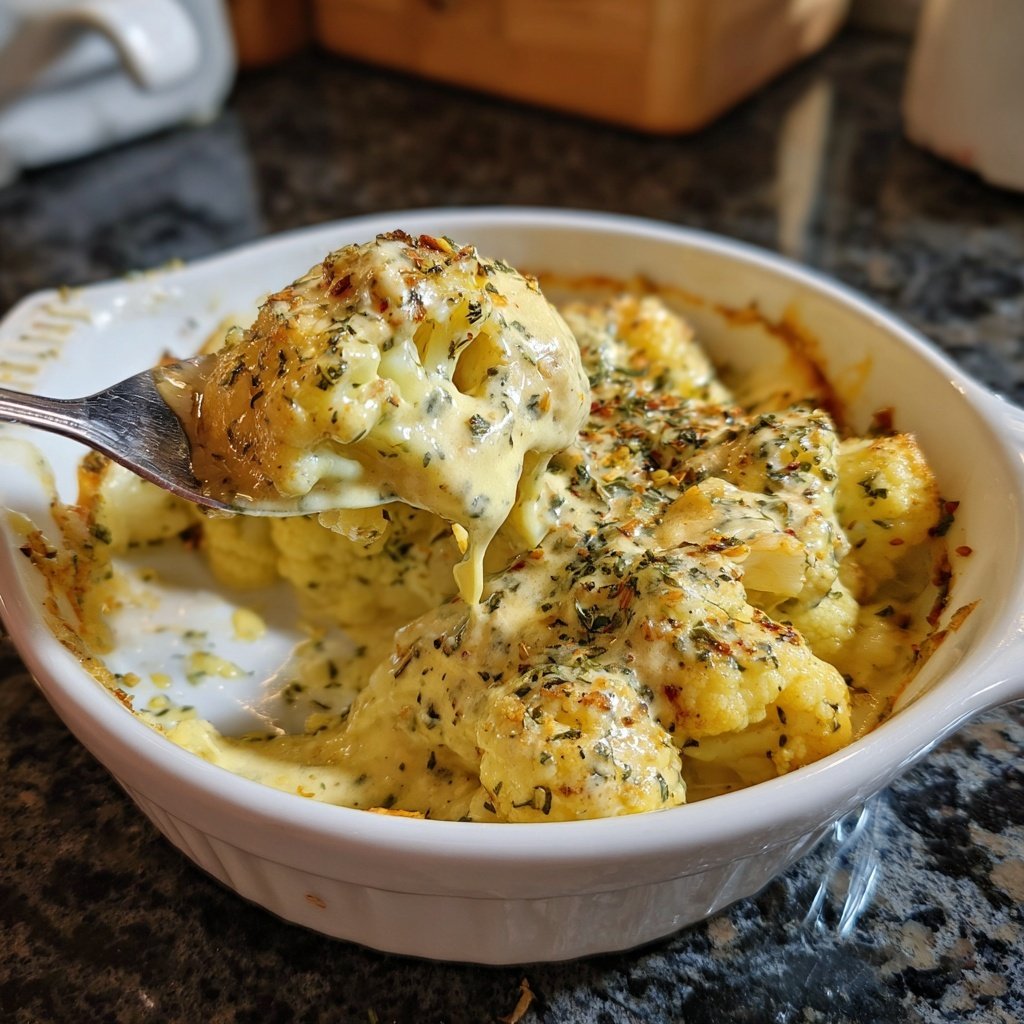 Blumenkohl mit Senfsauce