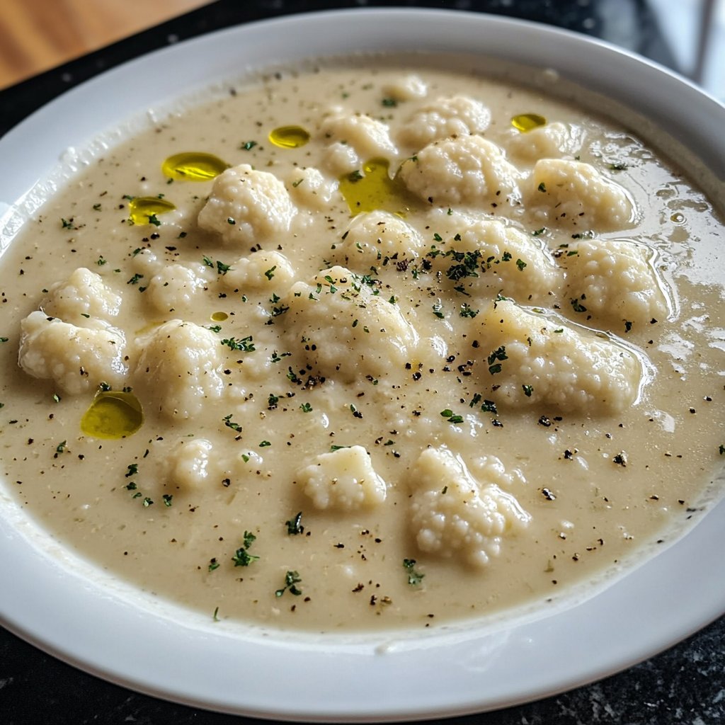 Blumenkohlsuppe einfach
