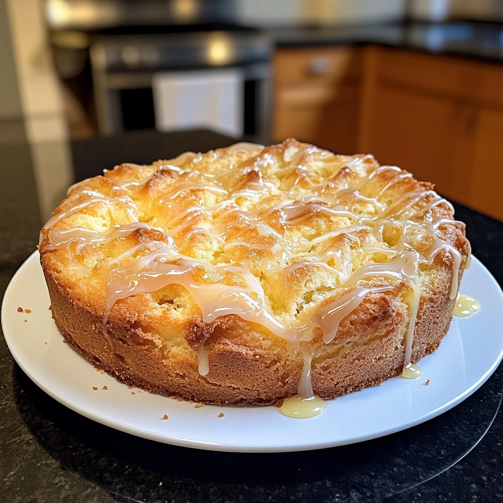 Zitronenkuchen ohne Backmischung