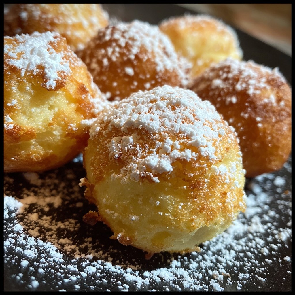 Quarkbällchen aus dem Airfryer ohne Fett