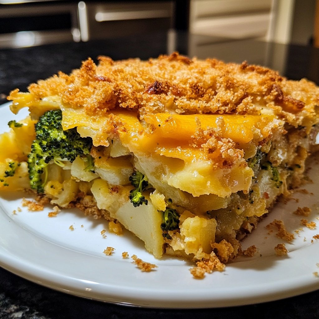Kartoffel-Brokkoli-Auflauf