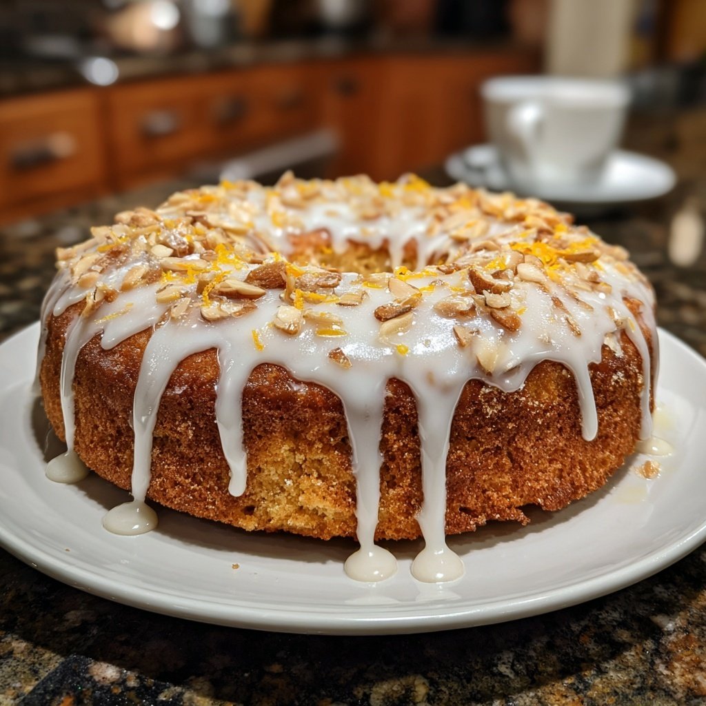 Karottenkuchen Mit Mandel Joghurt Glasur
