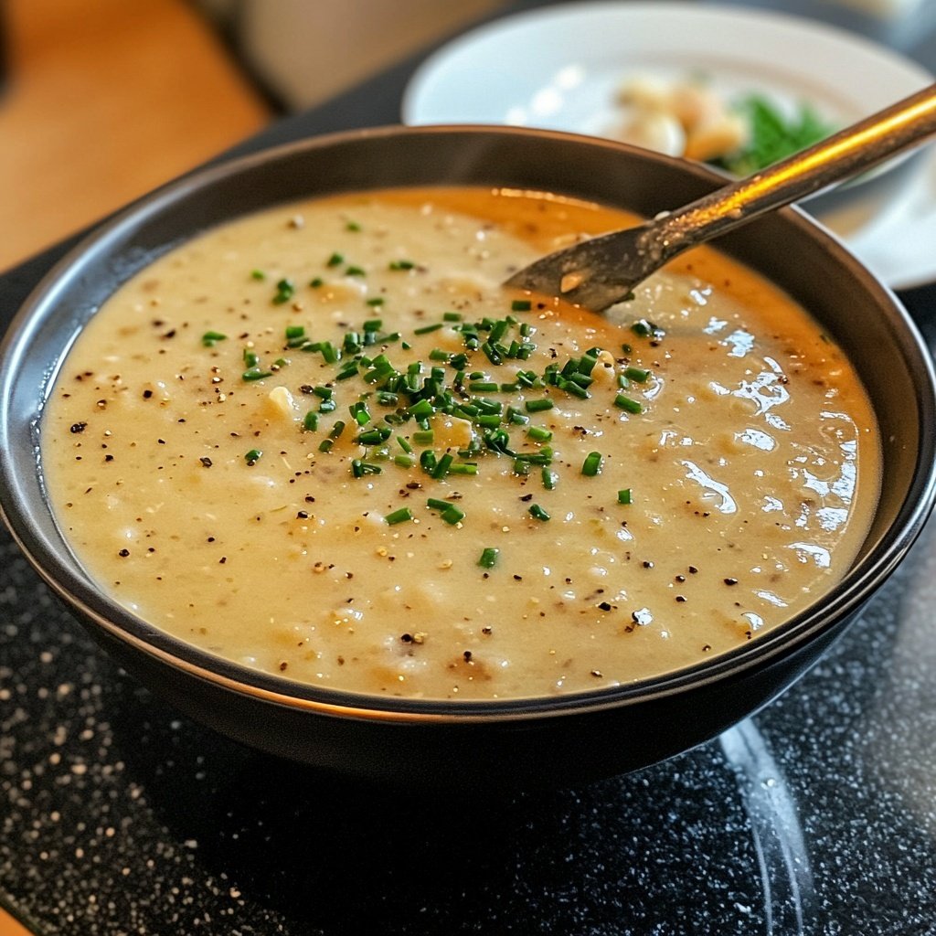 Cremige Blumenkohlsuppe mit einfachen Zutaten